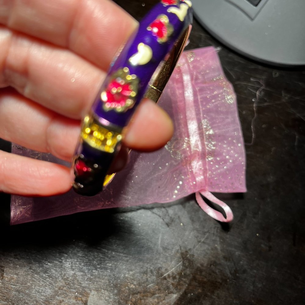 Bangle Bracelet‎ with Butterflies (wa/x)